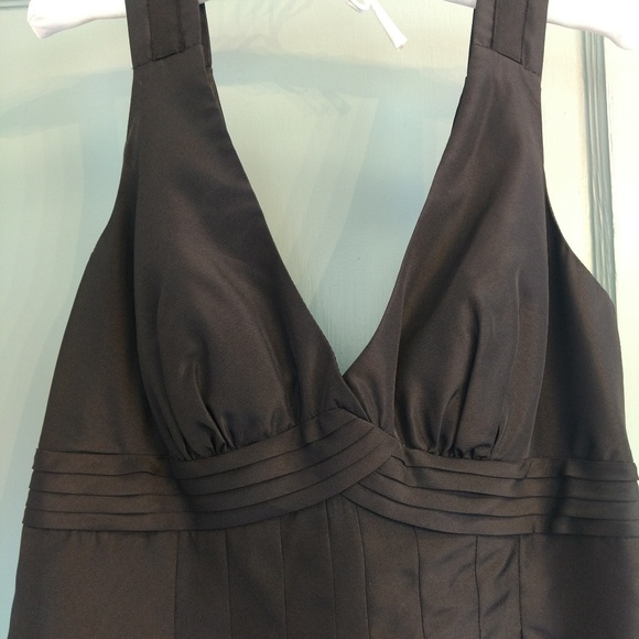 Sexy black taffeta dress size 4 - Picture 5 of 10